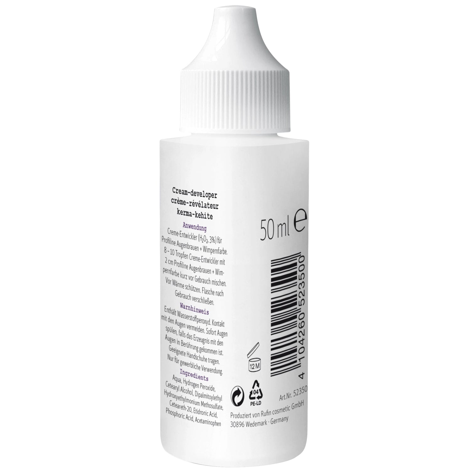 ProfiLine by swiss o par Creme-Entwickler für Wimpernfarbe 50ml