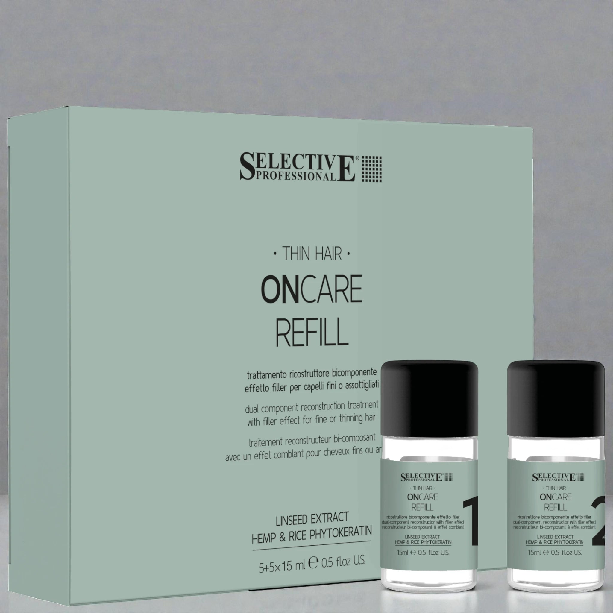 Selective Professional ONCARE Refill Treatment 5 + 5 x 15ml-Haarpflegemittel-Selective Shop