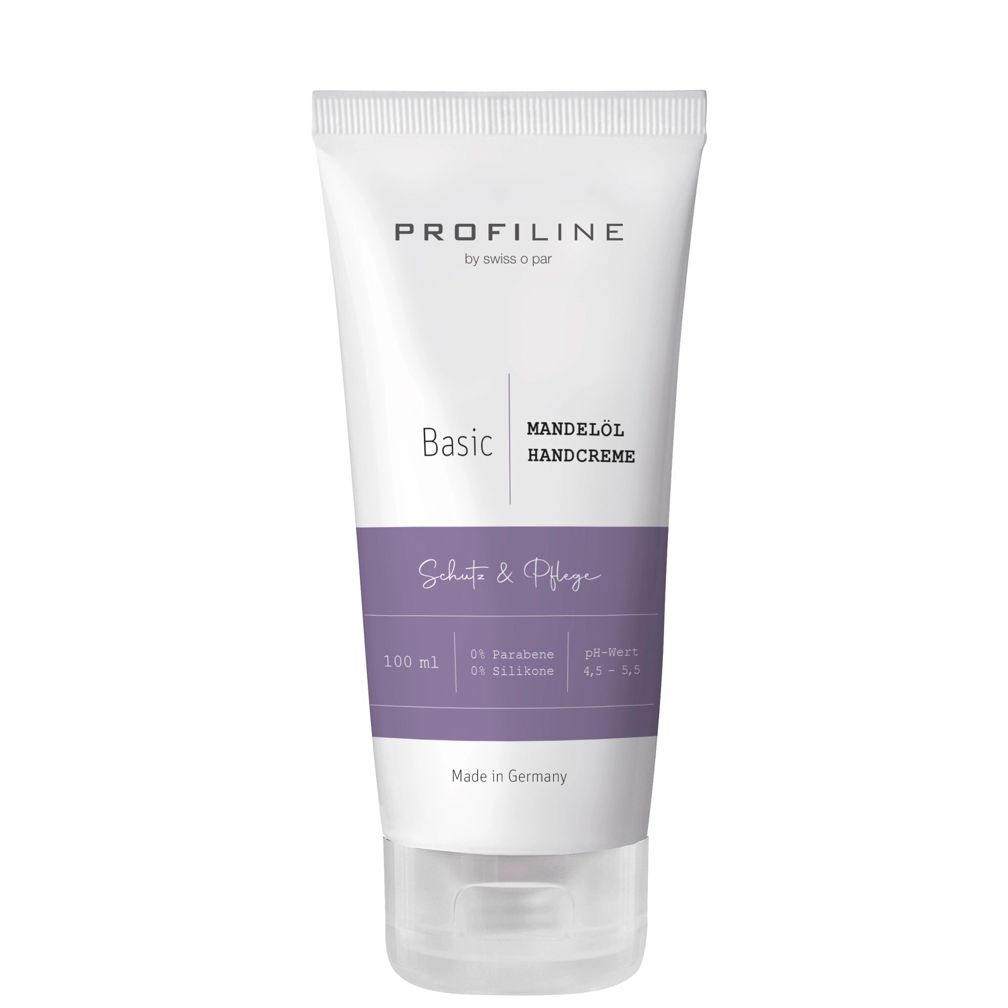 ProfiLine by swiss o par Basispflege Mandelöl Handcreme 100ml-Profiline by swiss o par-Selective Shop