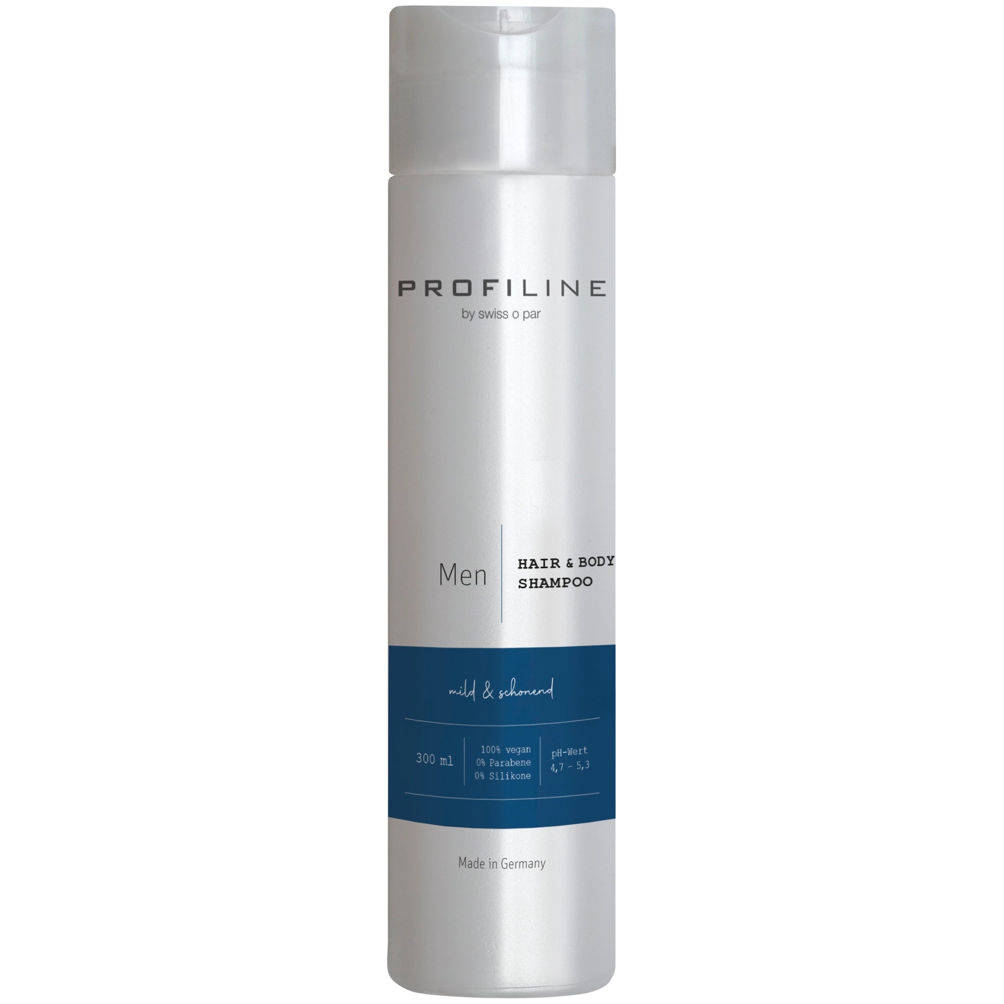 ProfiLine by swiss o par Men Hair & Body Shampoo 300ml-Profiline by swiss o par-Selective Shop
