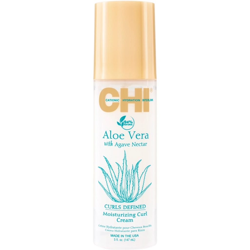 CHI® Aloe Vera Moisturizing Curl Cream 147ml-Haarcreme-Selective Shop