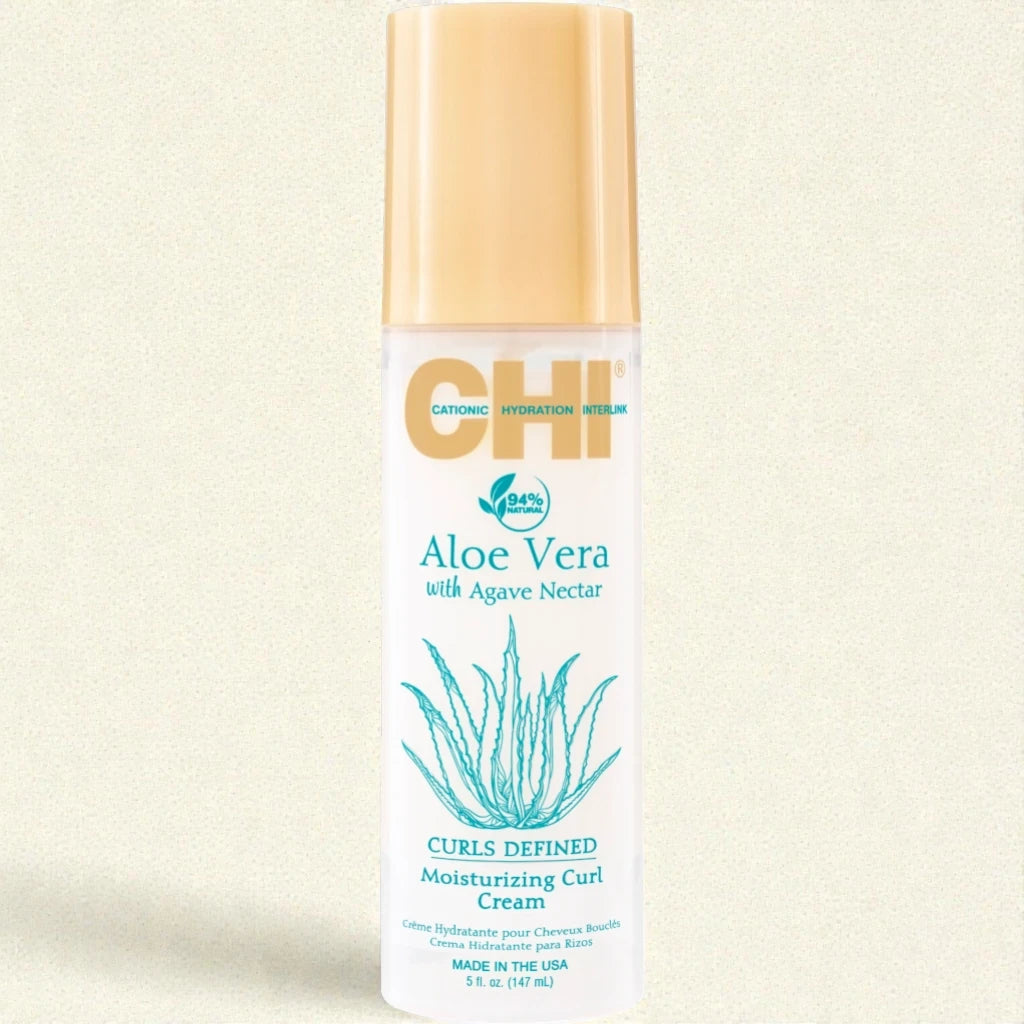 CHI® Aloe Vera Moisturizing Curl Cream 147ml-Haarcreme-Selective Shop