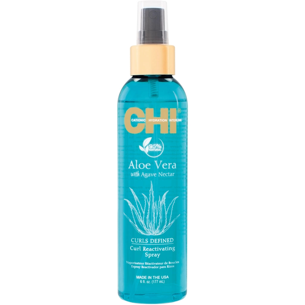CHI® Aloe Vera Reactivating Curl Spray 177ml-Leave-In-Selective Shop