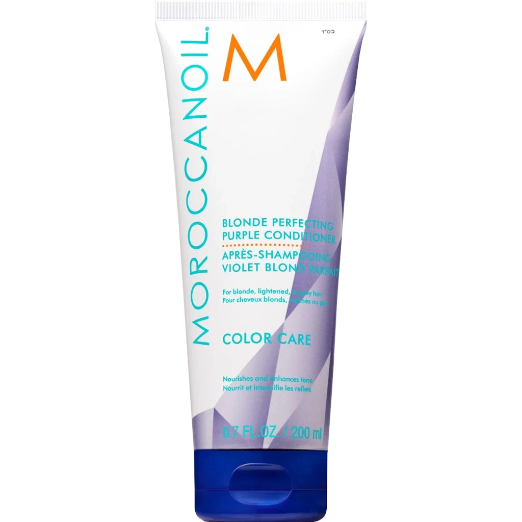 Moroccanoil Blonde Perfecting Purple Conditioner 200ml-Selective Shop