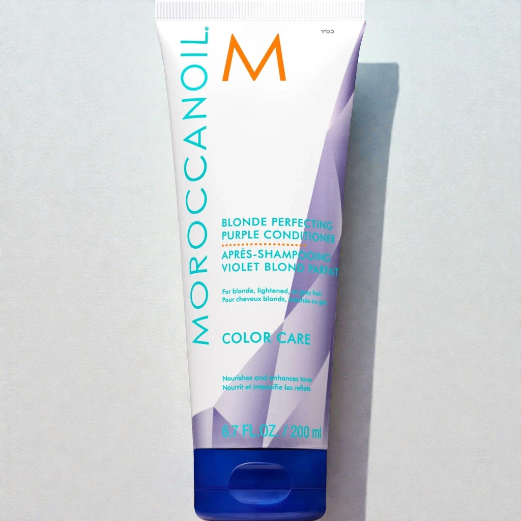 Moroccanoil Blonde Perfecting Purple Conditioner 200ml-Conditioner-Selective Shop