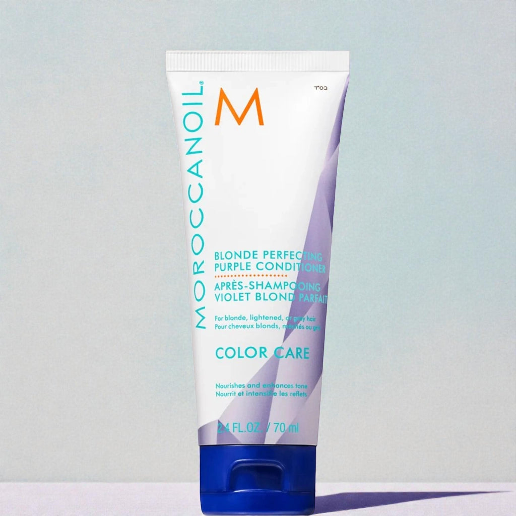Moroccanoil Blonde Perfecting Purple Conditioner 70ml-Conditioner-Selective Shop