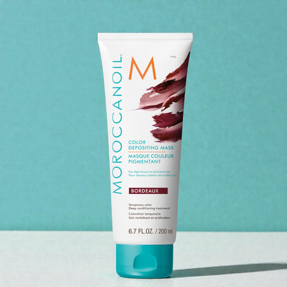 Moroccanoil Color Depositing Mask bordeaux 200ml-Haarfarbe-Selective Shop