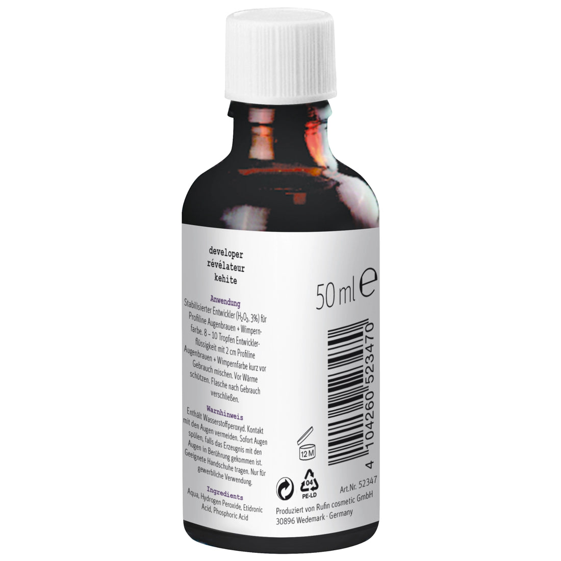 ProfiLine by swiss o par Entwickler für Wimpernfarbe 50ml