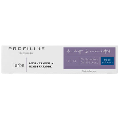 ProfiLine by swiss o par Wimpernfarbe blauschwarz 15ml
