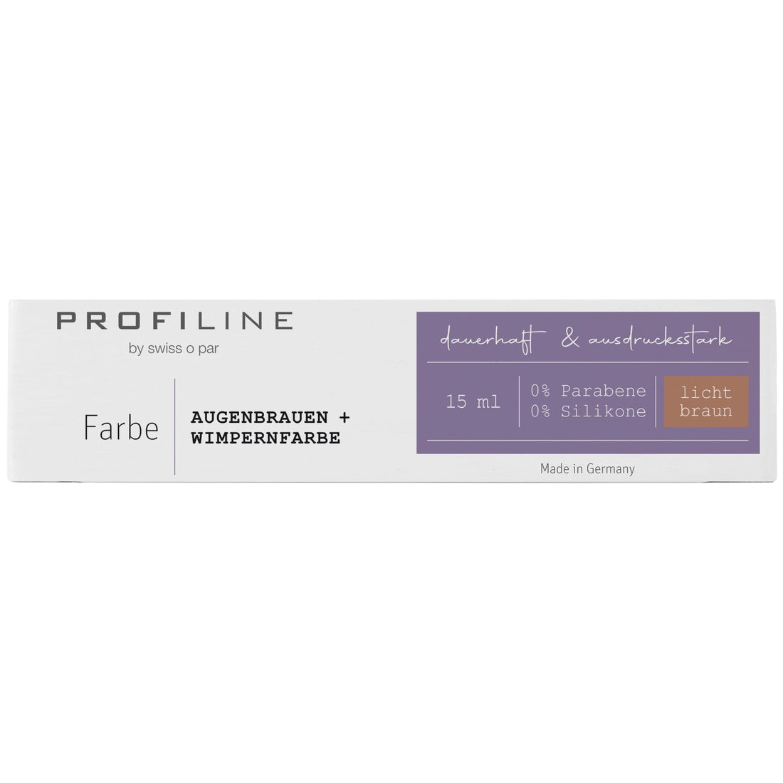 ProfiLine by swiss o par Wimpernfarbe lichtbraun 15ml-Wimpernfarbe-Selective Shop