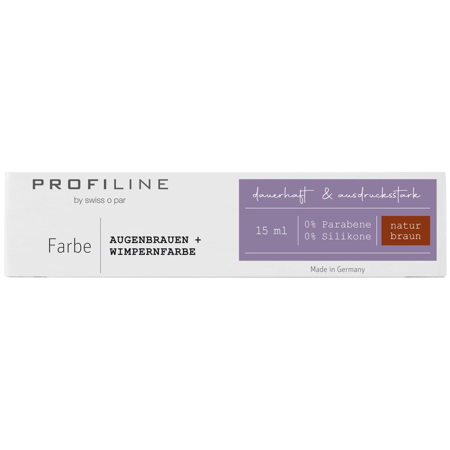 ProfiLine by swiss o par Wimpernfarbe naturbraun 15ml