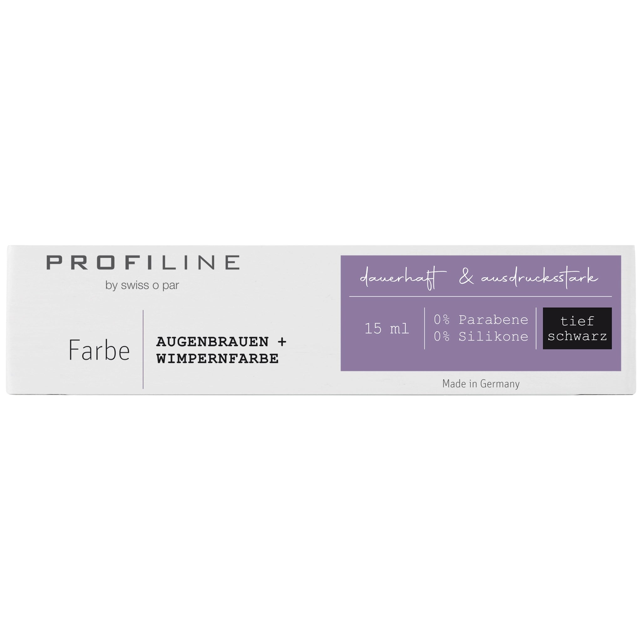 ProfiLine by swiss o par Wimpernfarbe tiefschwarz 15ml