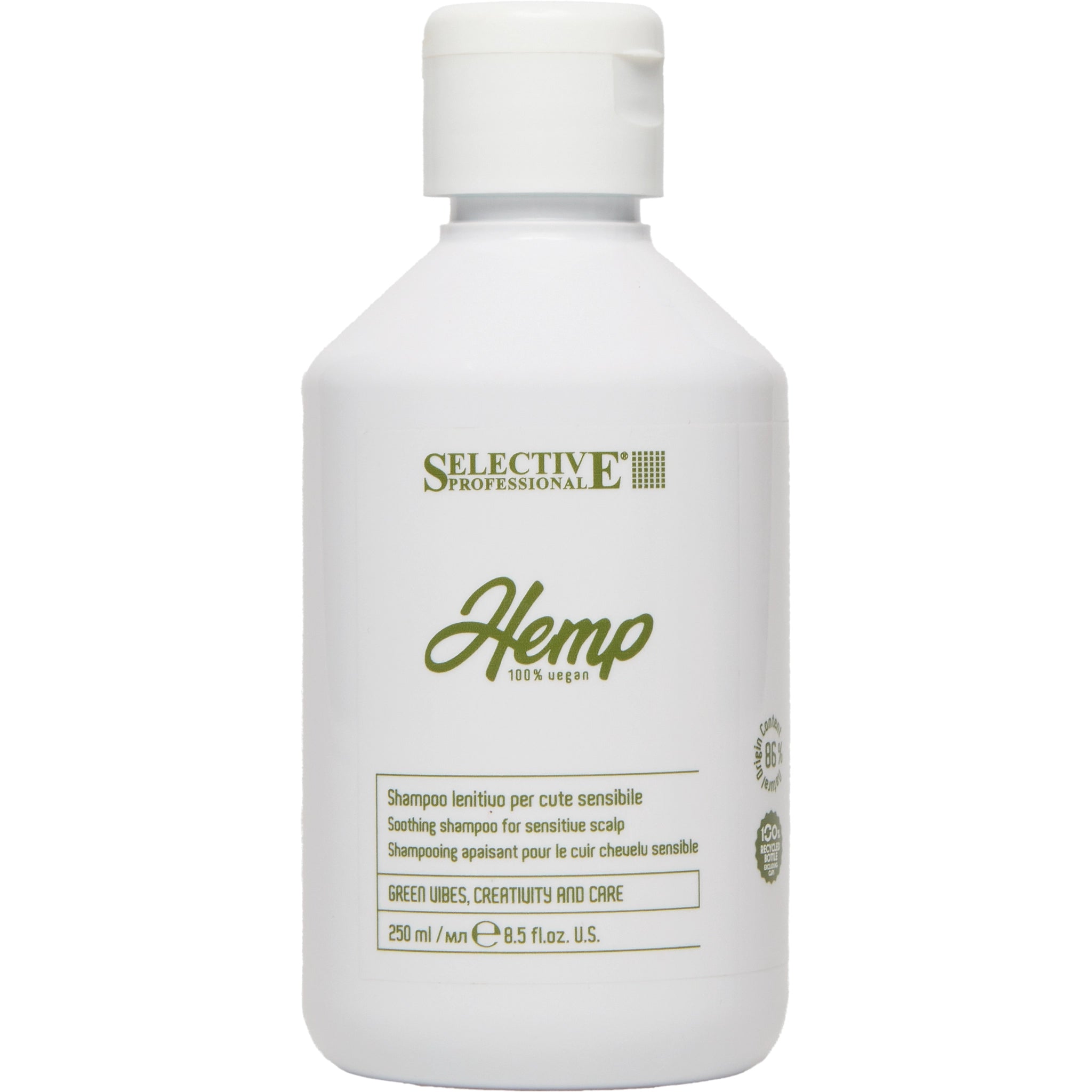 Selective Professional HEMP Lenitive Shampoo 250ml-Selective Shop