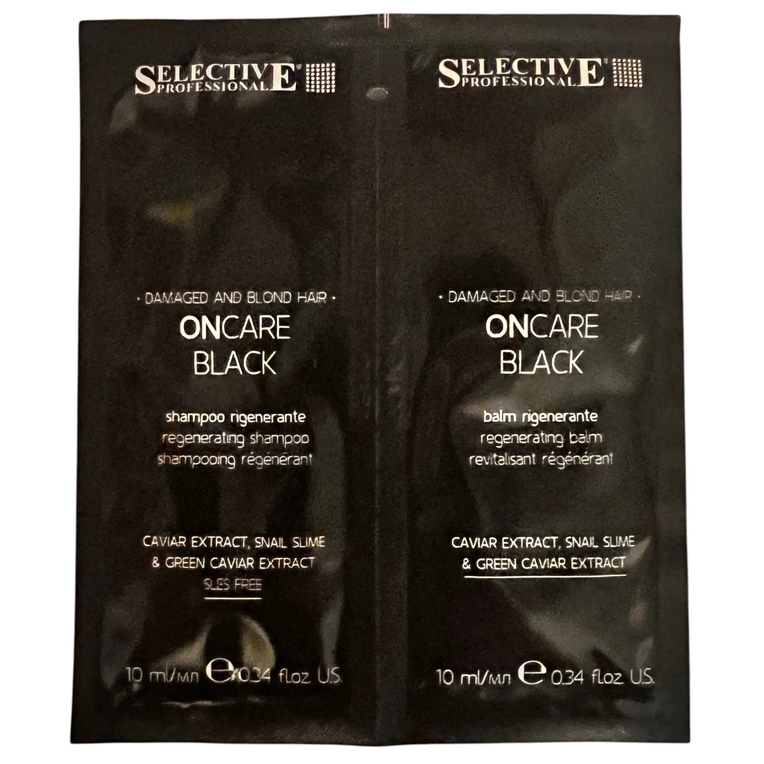 Selective Professional ONCARE Black Shampoo &amp; Balm Probe-Probe-Selective Shop