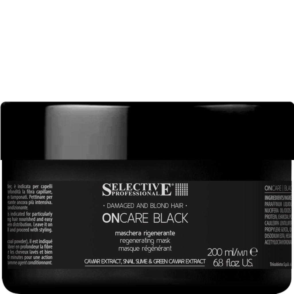 Selective Professional ONCARE Black regenerierende Maske 200ml