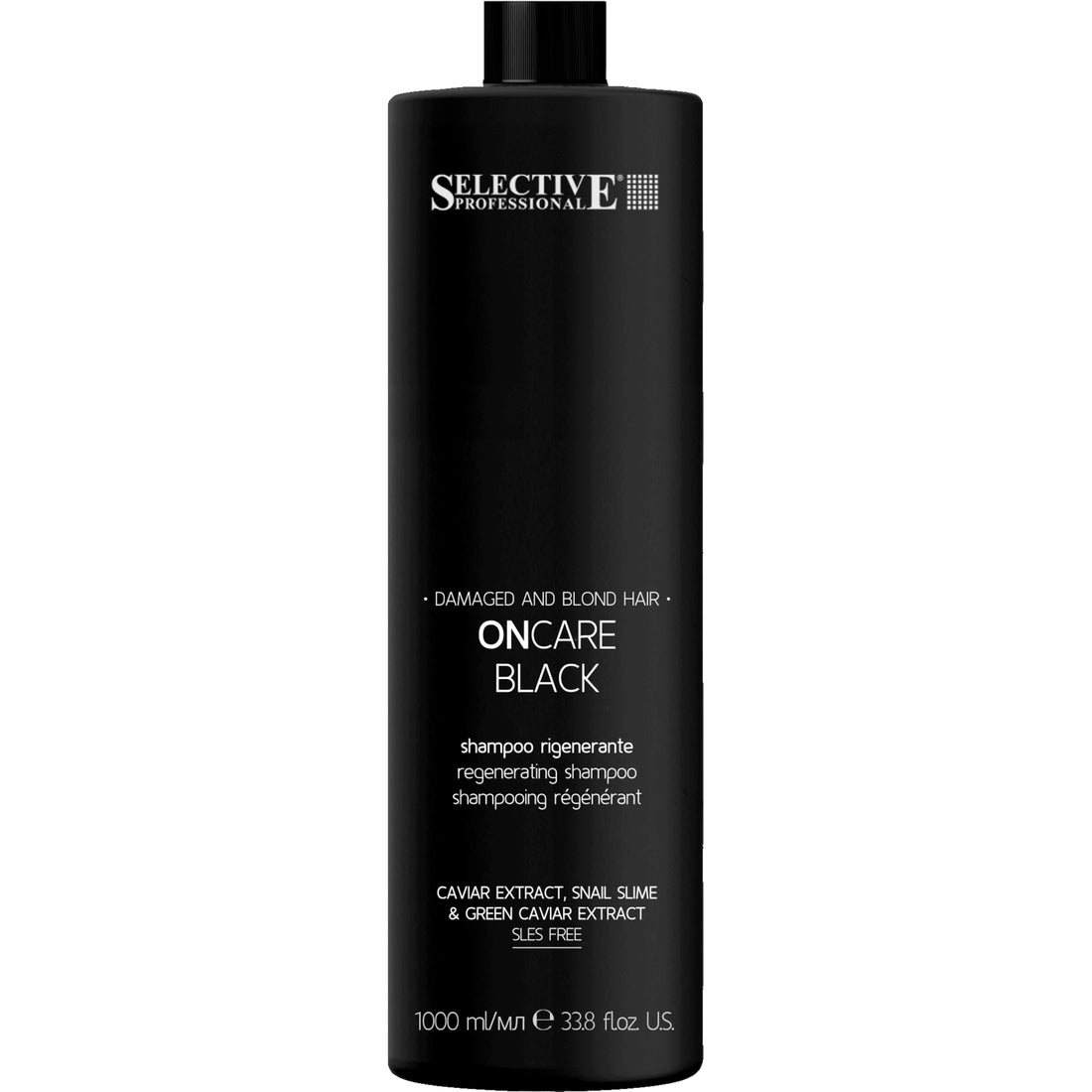 Selective Professional ONCARE Black regenerierendes Shampoo 1000ml