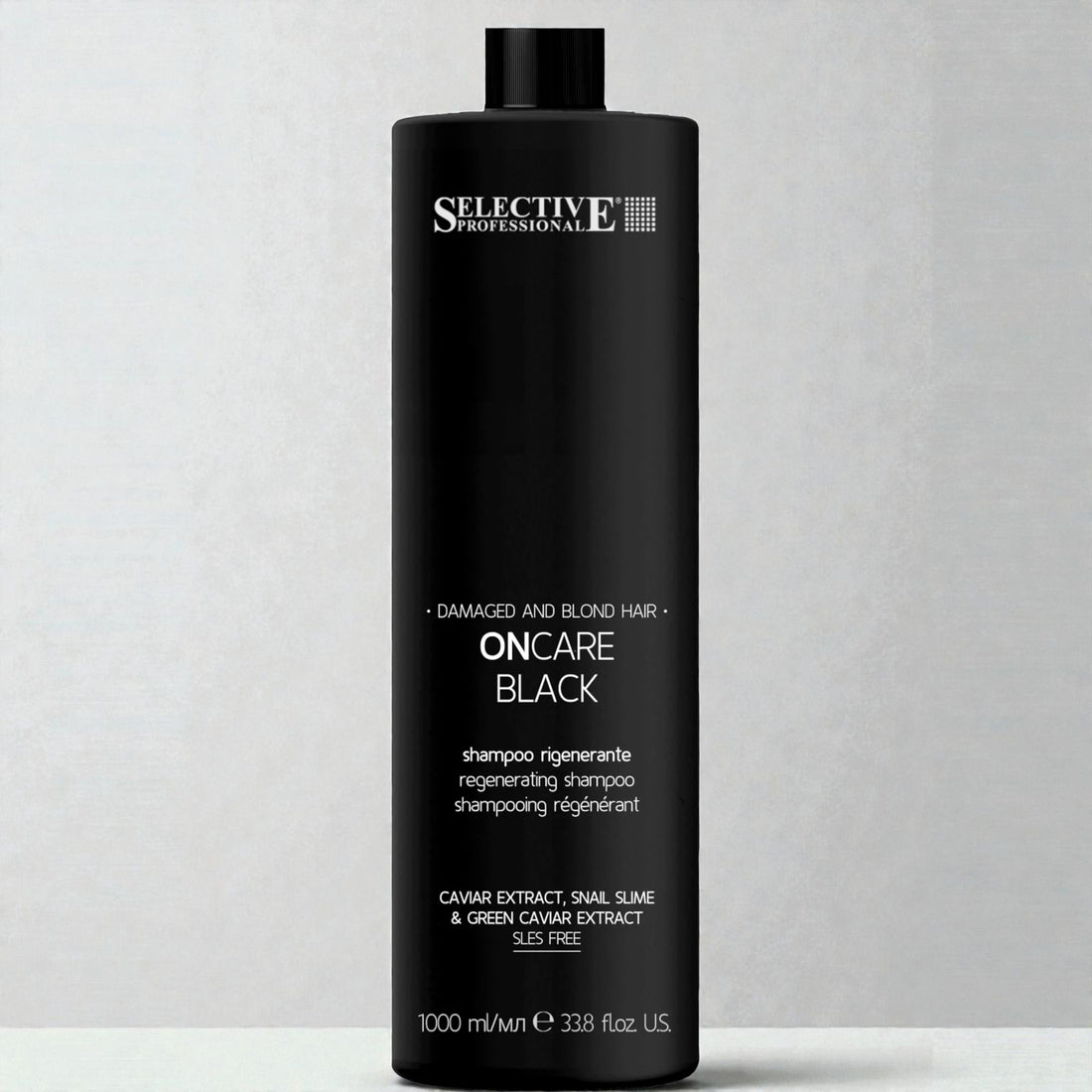 Selective Professional ONCARE Black regenerierendes Shampoo 1000ml-Shampoo-Selective Shop