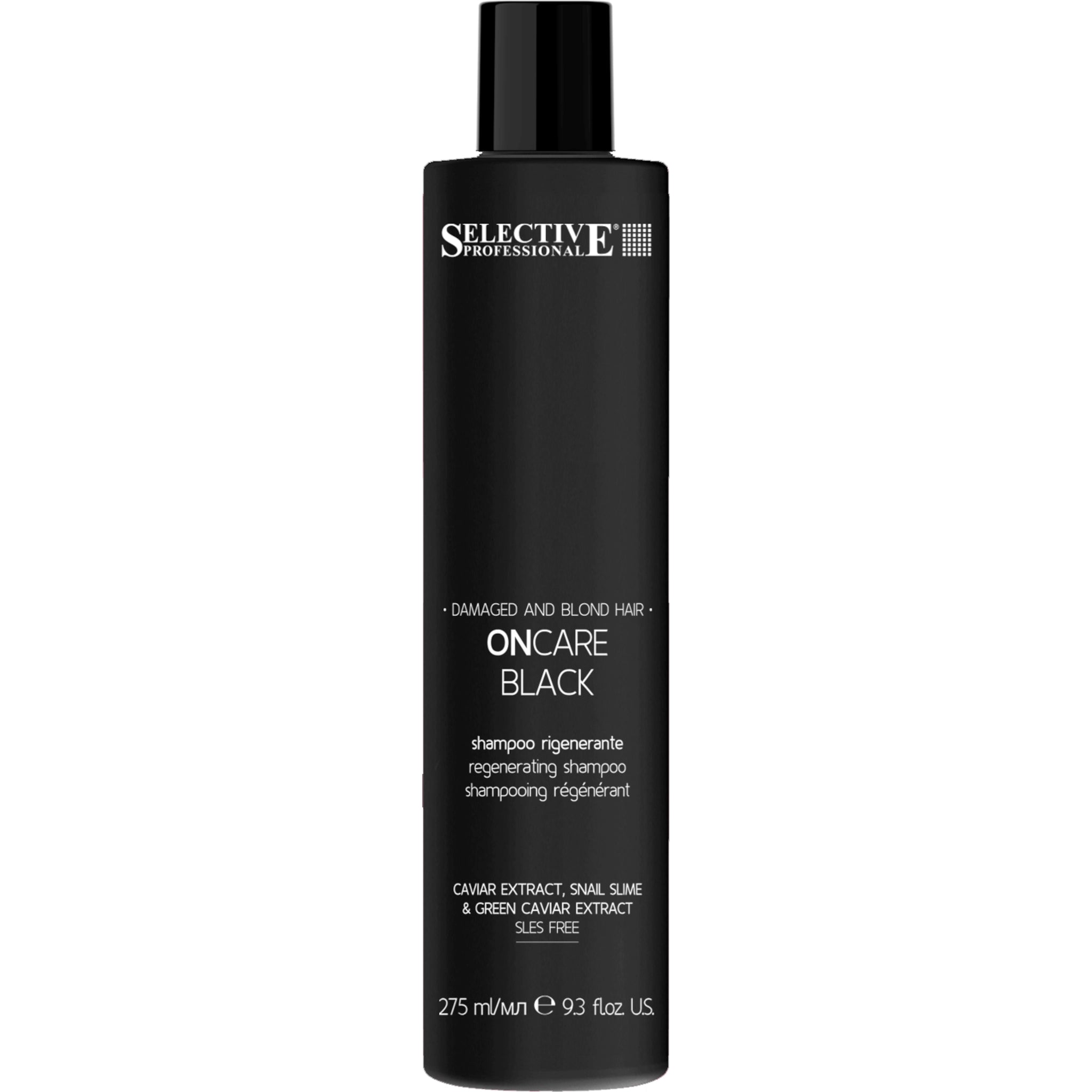 Selective Professional ONCARE Black regenerierendes Shampoo 275ml
