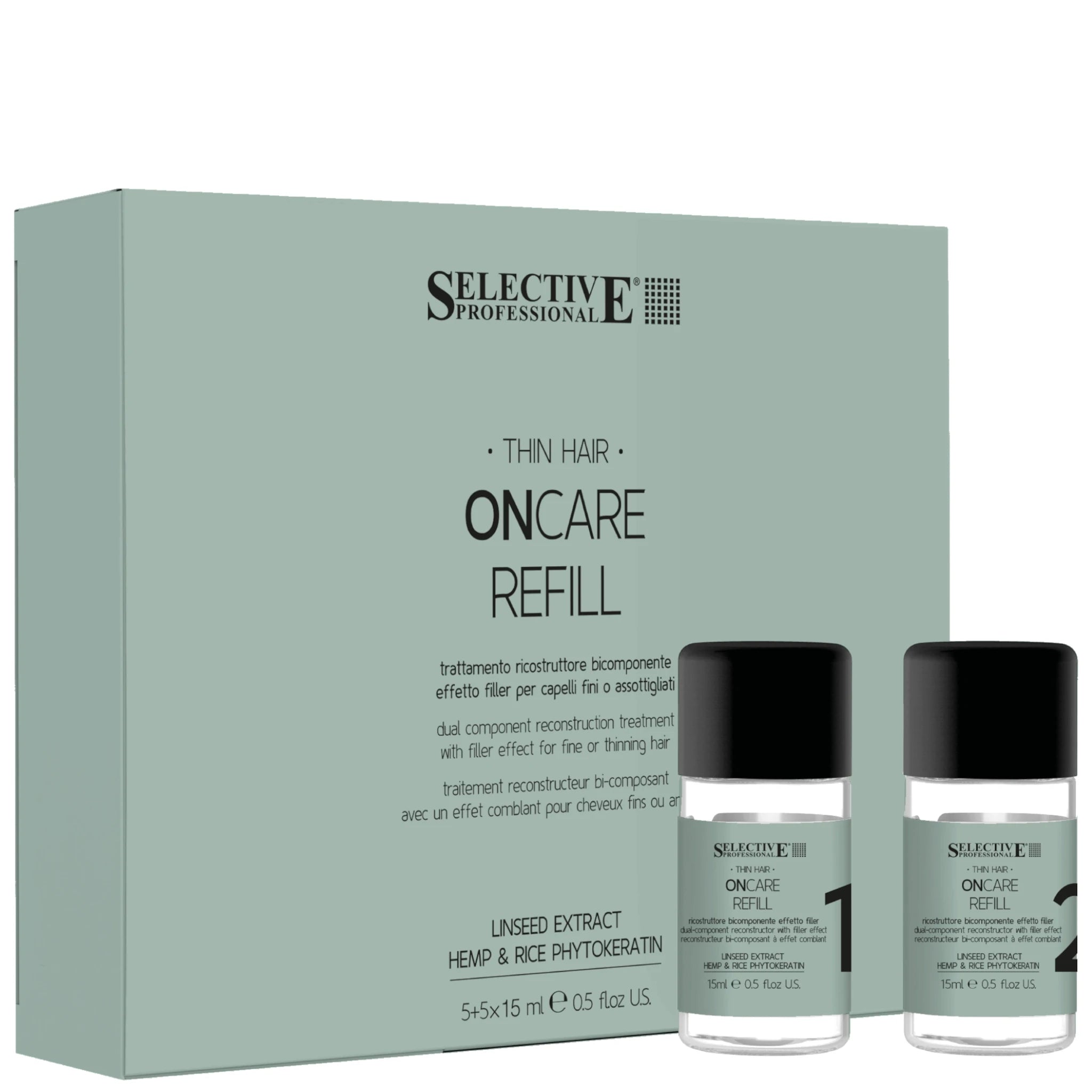 Selective Professional ONCARE Refill Treatment 5 + 5 x 15ml-Haarpflegemittel-Selective Shop