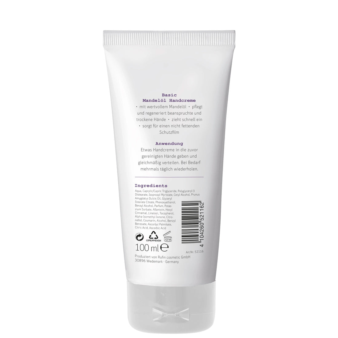 ProfiLine by swiss o par Basispflege Mandelöl Handcreme 100ml