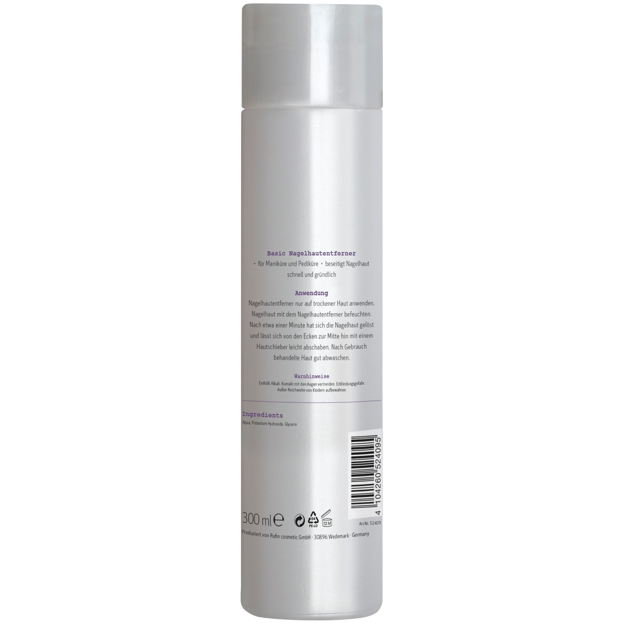 ProfiLine by swiss o par Basispflege Nagelhautentferner 300ml-Profiline by swiss o par-Selective Shop