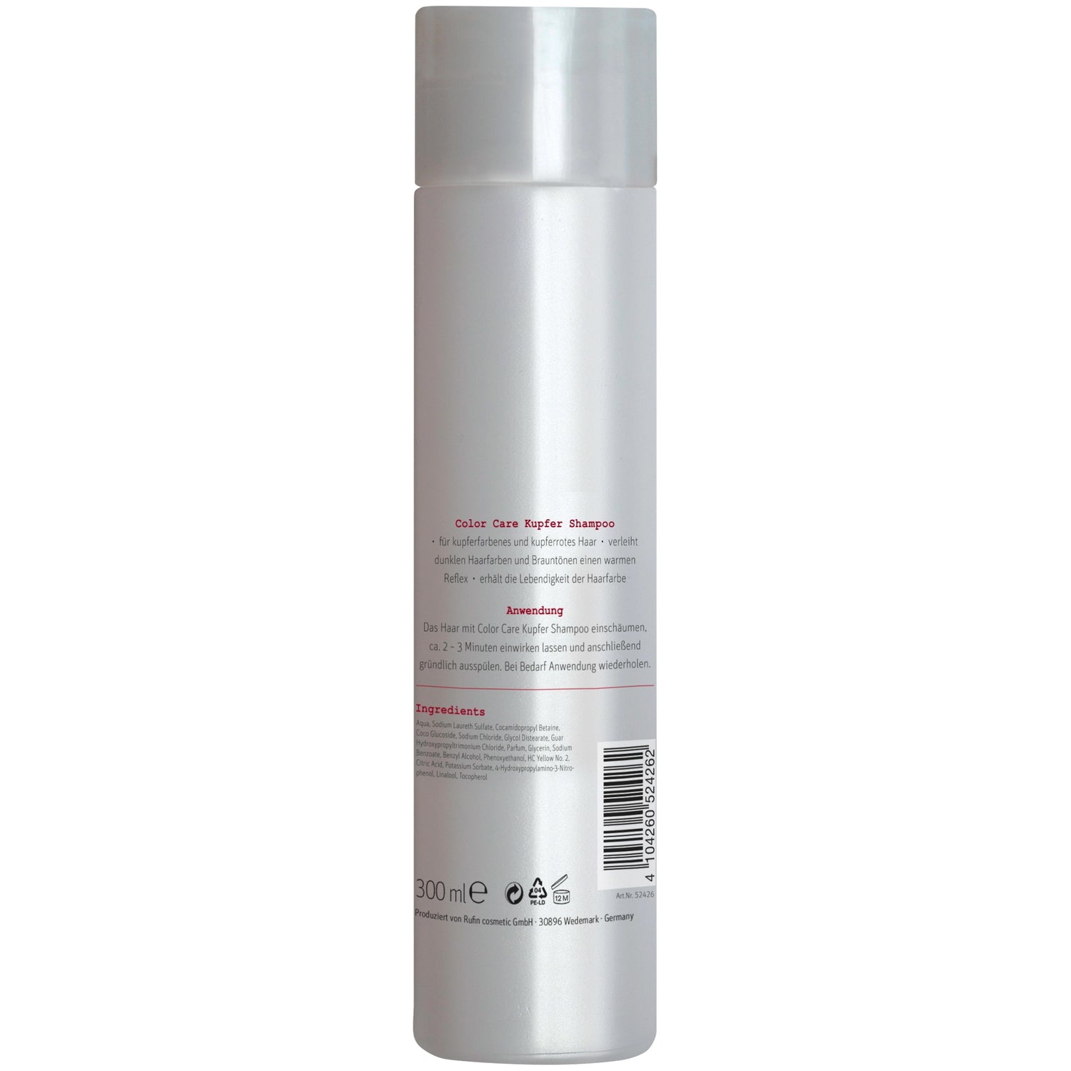 ProfiLine by swiss o par Farbpflege Shampoo Kupfer 300ml