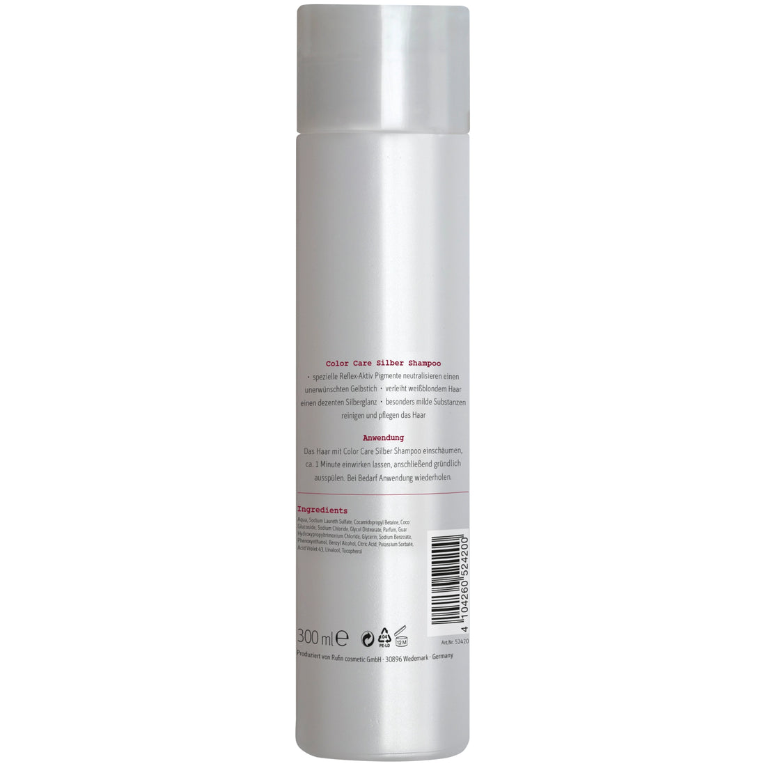 ProfiLine by swiss o par Farbpflege Silber Shampoo 300ml