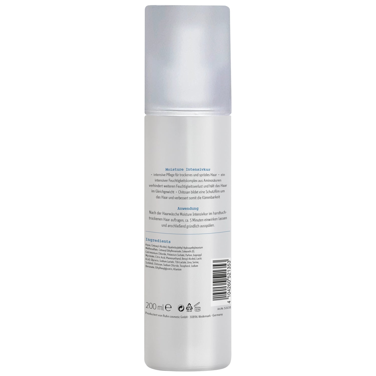ProfiLine by swiss o par Feuchtigkeitsintensivkur 200ml