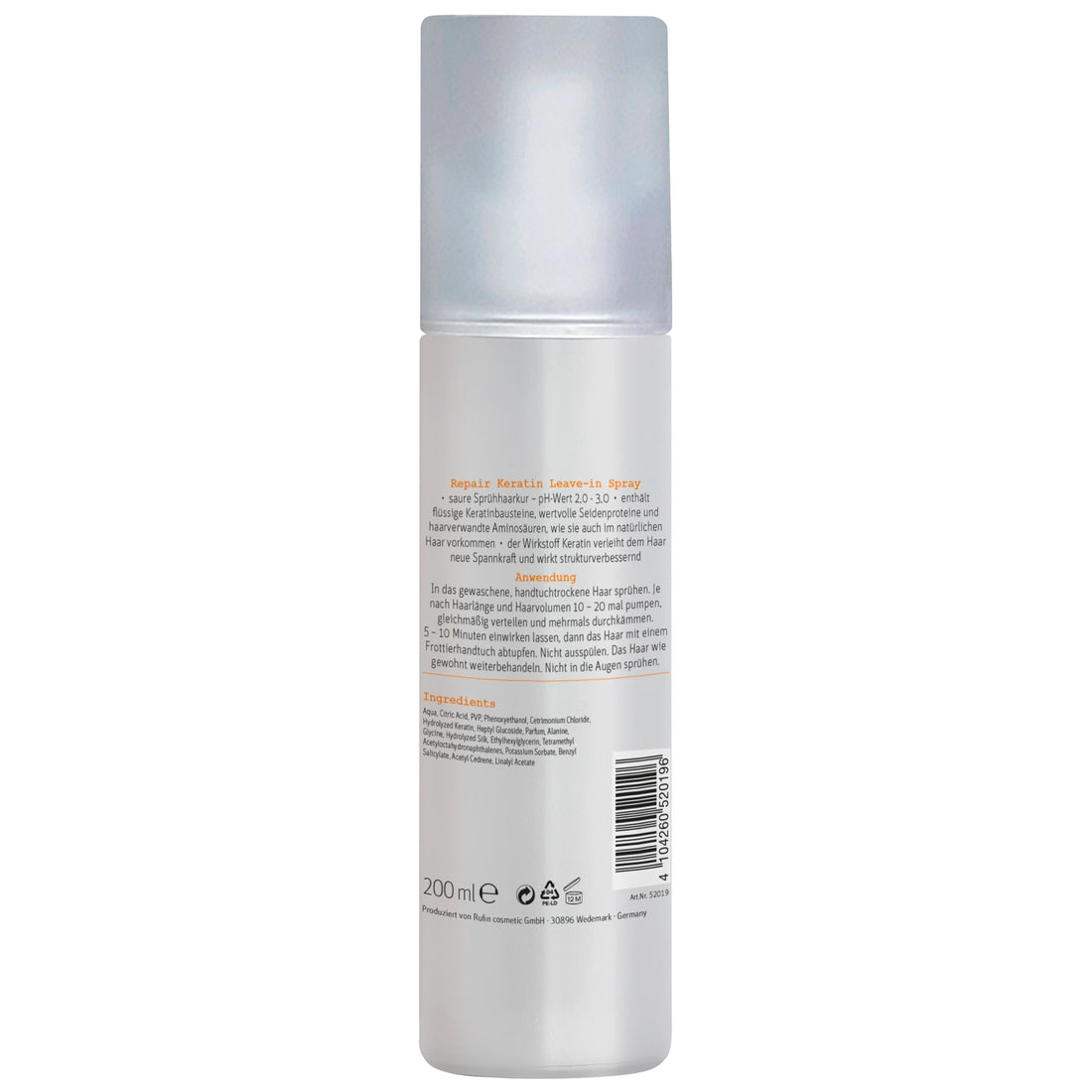 ProfiLine by swiss o par Aufbau Repair Keratin 200ml