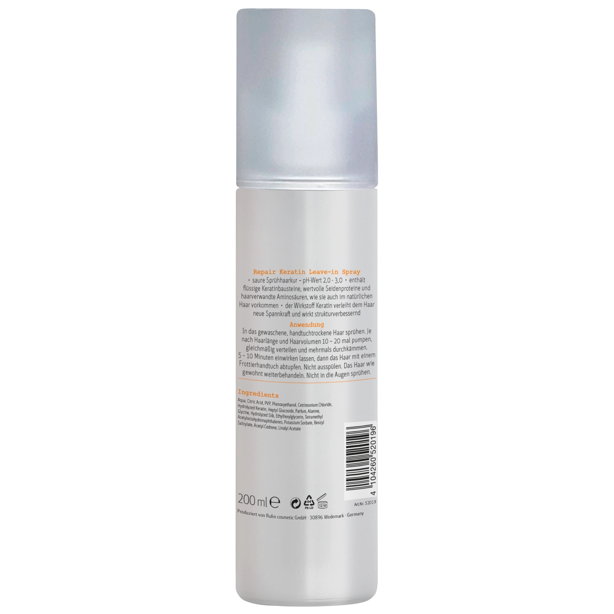 ProfiLine by swiss o par Aufbau Repair Keratin 200ml