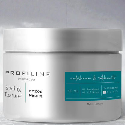 ProfiLine by swiss o par Texture Kokoswachs 90ml-Styling Creme-Selective Shop